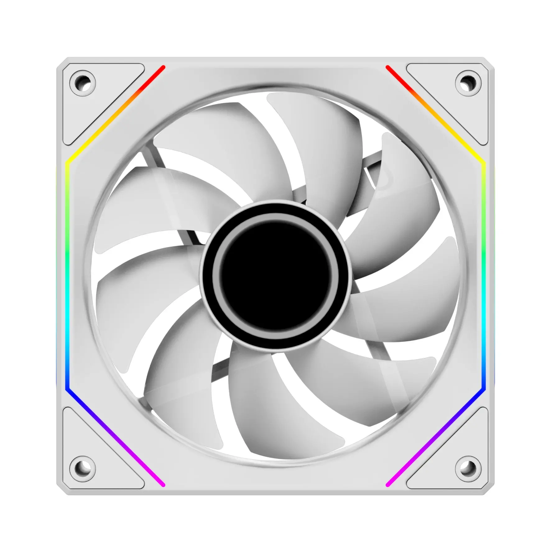 Xigmatek Комплект вентилатори Fan Pack 3-in-1 3x120mm - Infinity G20A Arctic - Infinity Mirror, A-RGB - image 4