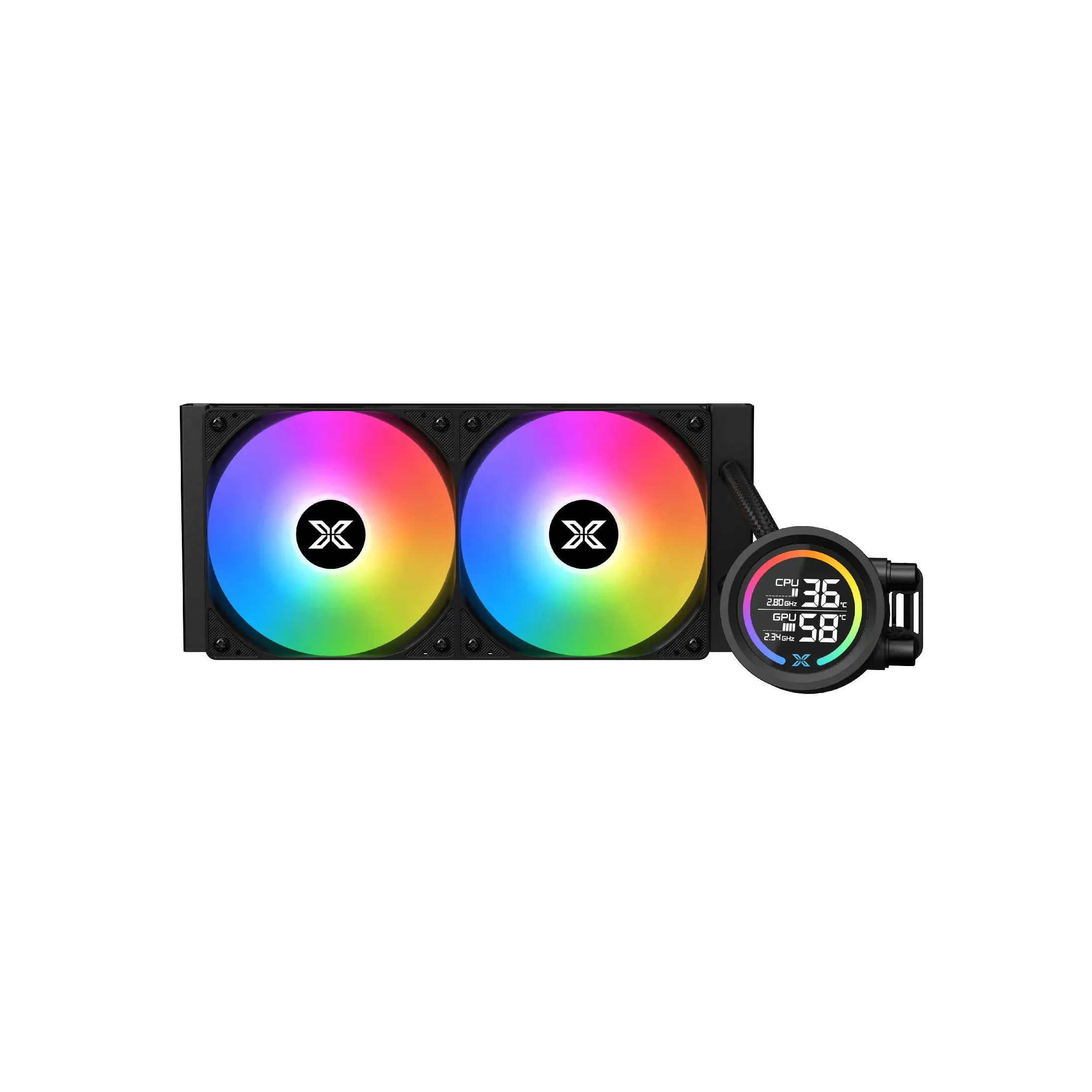 Xigmatek водно охлаждане Water Cooling LK 240 Digital - LED Display, A-RGB