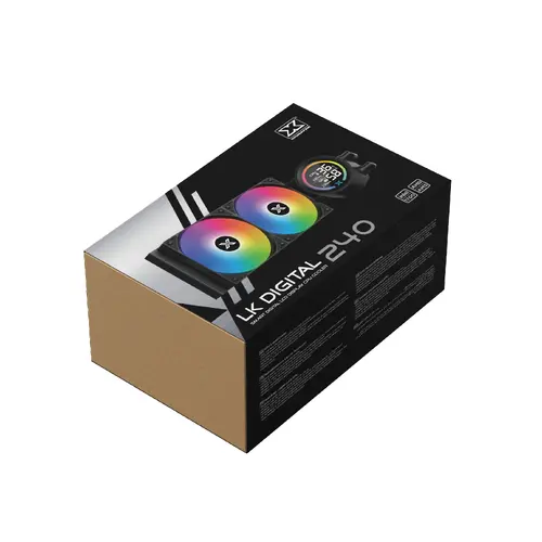 Xigmatek водно охлаждане Water Cooling  LK 240 Digital - LED Display, A-RGB - image 12