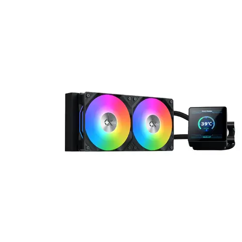 Xigmatek водно охлаждане Water Cooling Connect 240 - LED Display, A-RGB - image 1