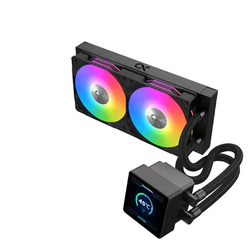 Xigmatek водно охлаждане Water Cooling Connect 240 - LED Display, A-RGB - image 3