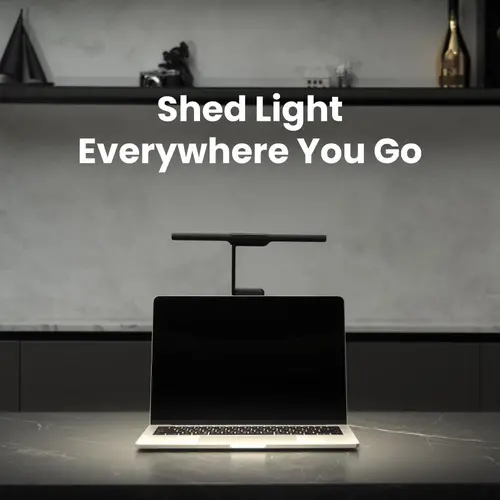 Лампа за четене за лаптоп BenQ LaptopBar - Черно - image 4