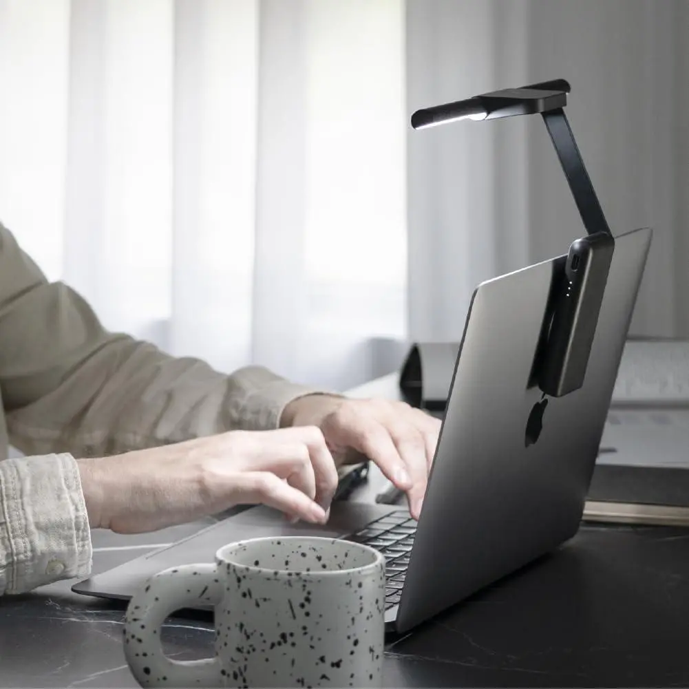 Лампа за четене за лаптоп BenQ LaptopBar - Черно - image 7