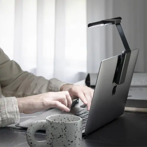 Лампа за четене за лаптоп BenQ LaptopBar - Черно - image 7