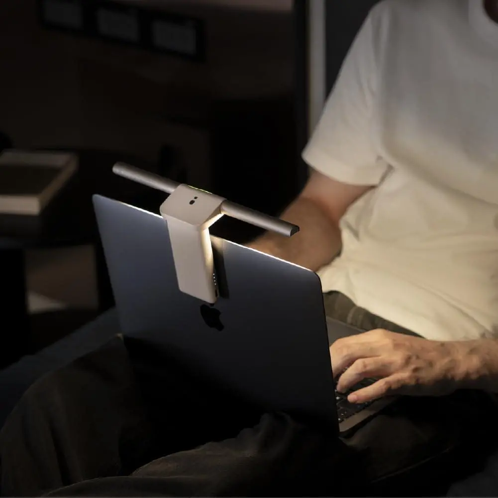 Лампа за четене за лаптоп BenQ LaptopBar - Черно - image 8