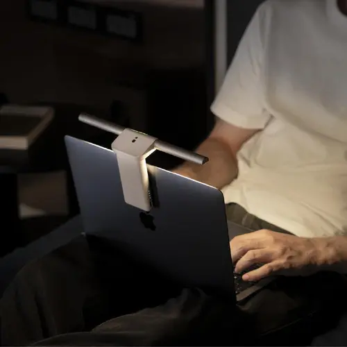 Лампа за четене за лаптоп BenQ LaptopBar - Черно - image 8