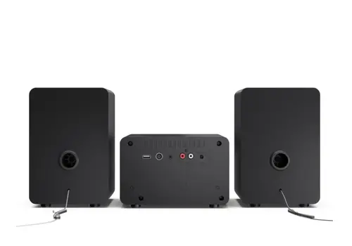 Аудио система, Sharp Audio Systems XL-B514(BK), HI-FI MICRO SYSTEM, 40W (peak), FM radio with RDS,  Bluetooth v5.0, CD player, USB MP3 playback, 3.5mm Headphone jack / line-out, wooden speaker, Black - image 10