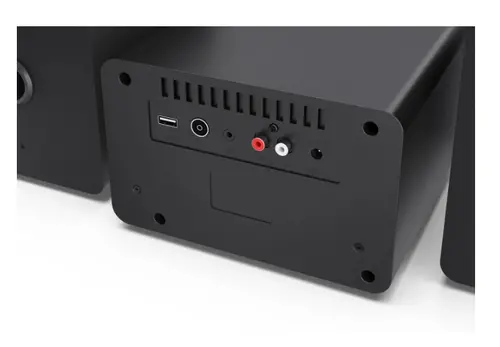 Аудио система, Sharp Audio Systems XL-B514(BK), HI-FI MICRO SYSTEM, 40W (peak), FM radio with RDS,  Bluetooth v5.0, CD player, USB MP3 playback, 3.5mm Headphone jack / line-out, wooden speaker, Black - image 9