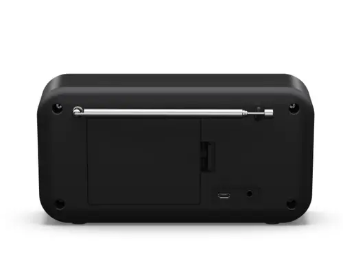 Радио, Sharp Radios DR-P420(BK), PORTABLE DIGITAL RADIO, Bluetooth 5.0, 20 DAB+/DAB/FM, Auto time/date, LCD Display, Dual alarm,Micro USB x1 (power supply),3.5mm Headphone jack / line-out, Black - image 3