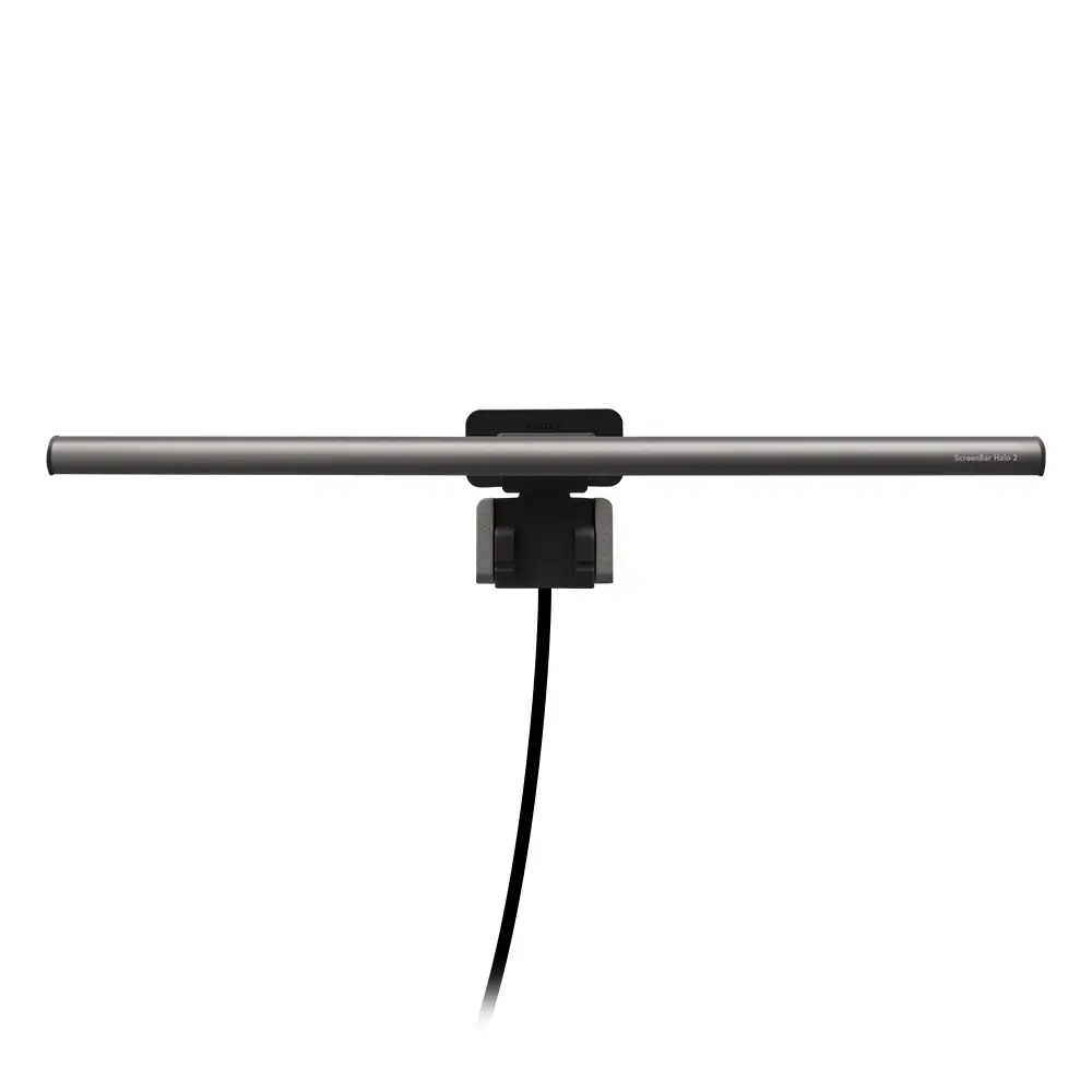 Лампа за четене за монитор BenQ ScreenBar Halo 2 - Тъмно сива - image 1
