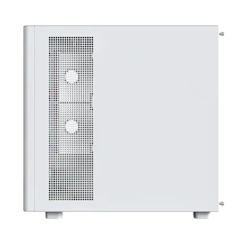 Montech кутия Case ATX - XR Wood (W) - 4 x 120 mm ARGB Fans, Wood, USB-C, White - image 3
