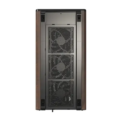 Montech κουτί Case mATX - Heritage PRO (B) - USB-C, δερμάτινο, 4 x 120 mm ανεμιστήρες - 6