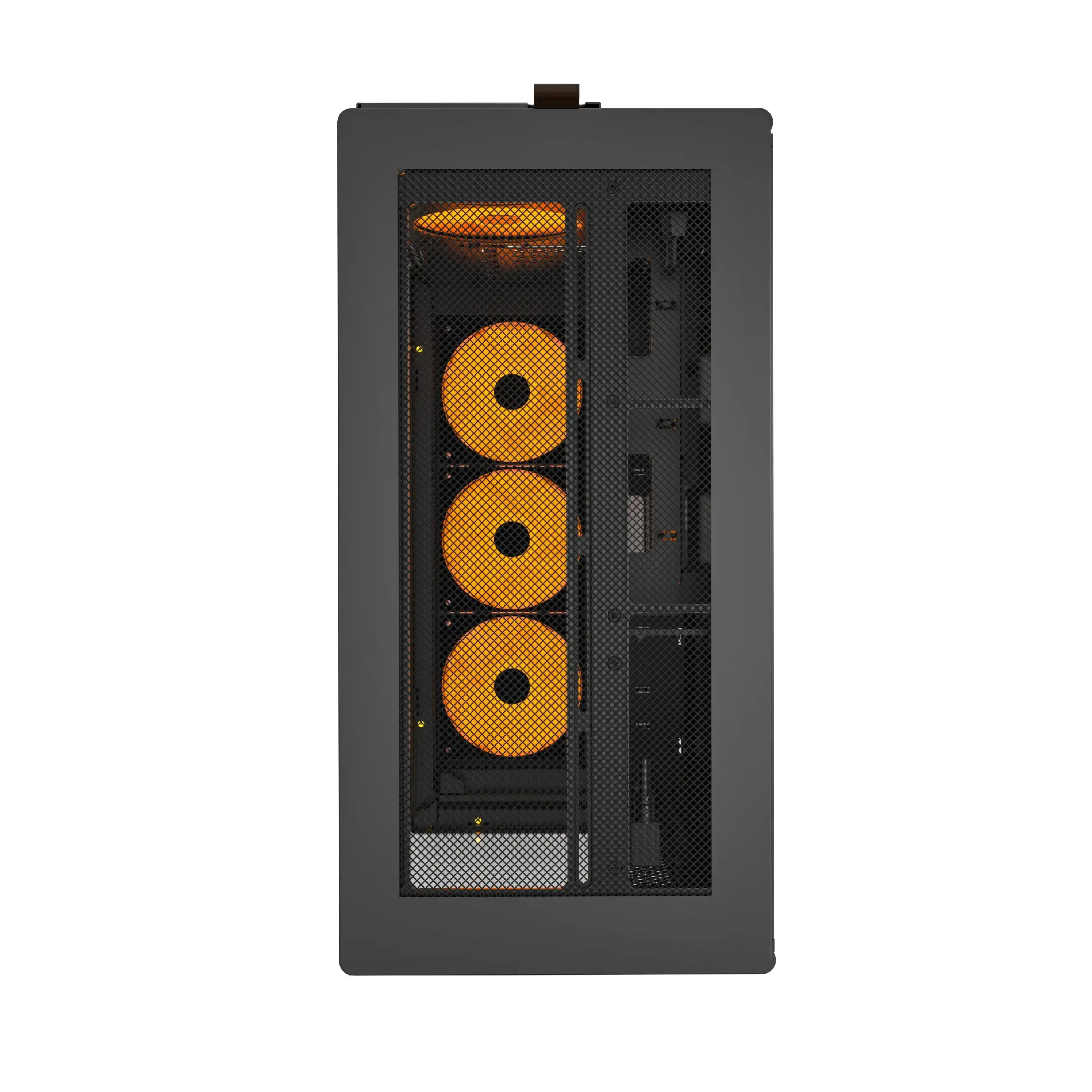 Montech кутия Case ATX - HS02 PRO (B) - 5 x 120 mm ARGB Fans, USB-C, Black - image 4