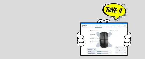 Pulsar професионална геймърска мишка Wireless Gaming Mouse X2 CrazyLight Volt Shadow 8K - image 11