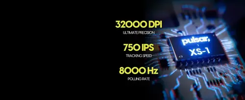 Pulsar професионална геймърска мишка Wireless Gaming Mouse X2 CrazyLight Sunset Haze 8K - image 6