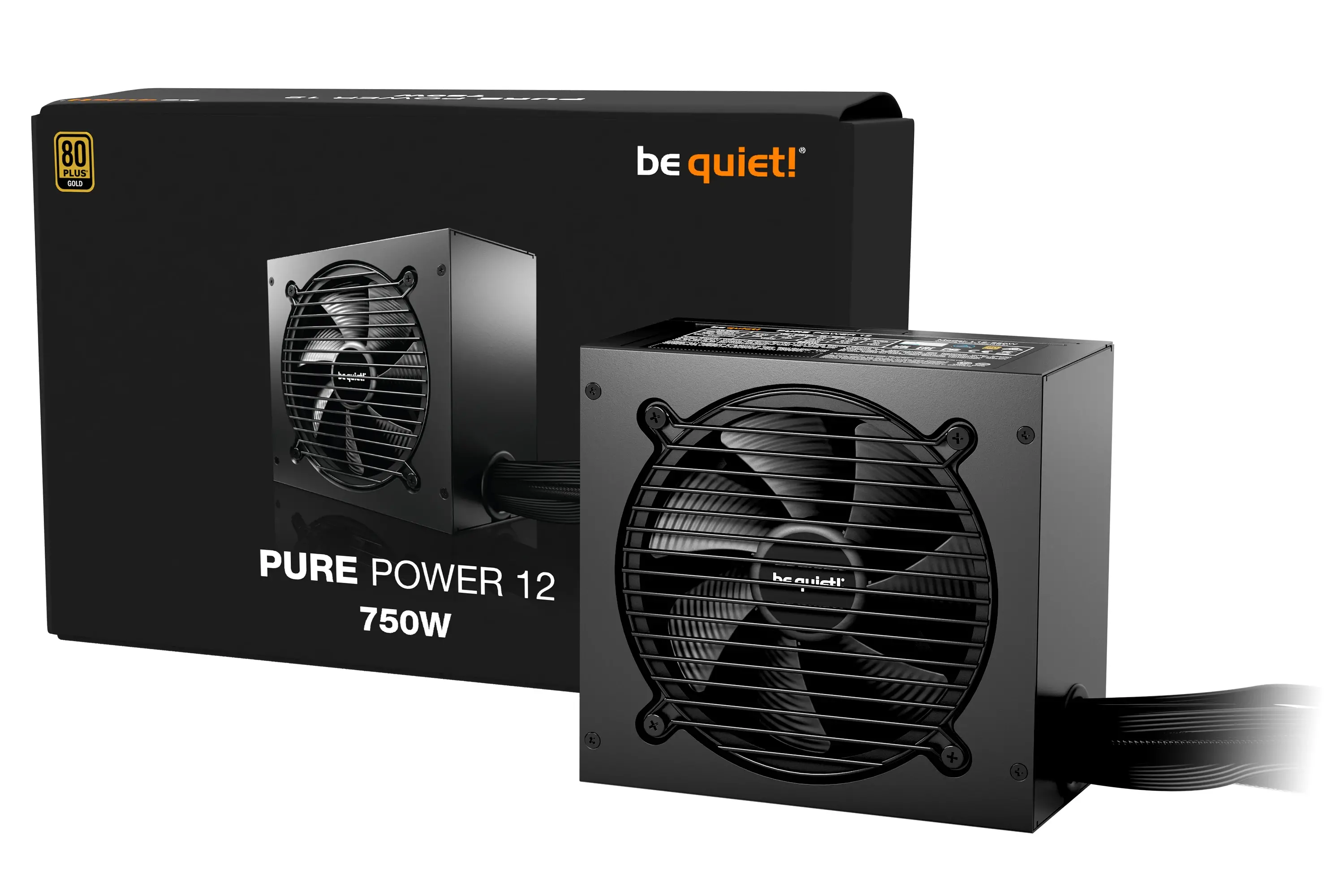 be quiet! захранване PSU 3.1 - PURE POWER 12 750W - image 2