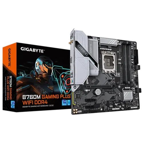 Μητρική πλακέτα, GIGABYTE GB B760M GAMING PLUS WIFI DDR4 - 4