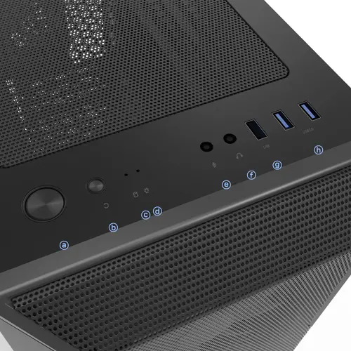 Zalman кутия Case ATX - i3 NEO ARGB Black - Mesh, aRGB, Tempered Glass - image 10