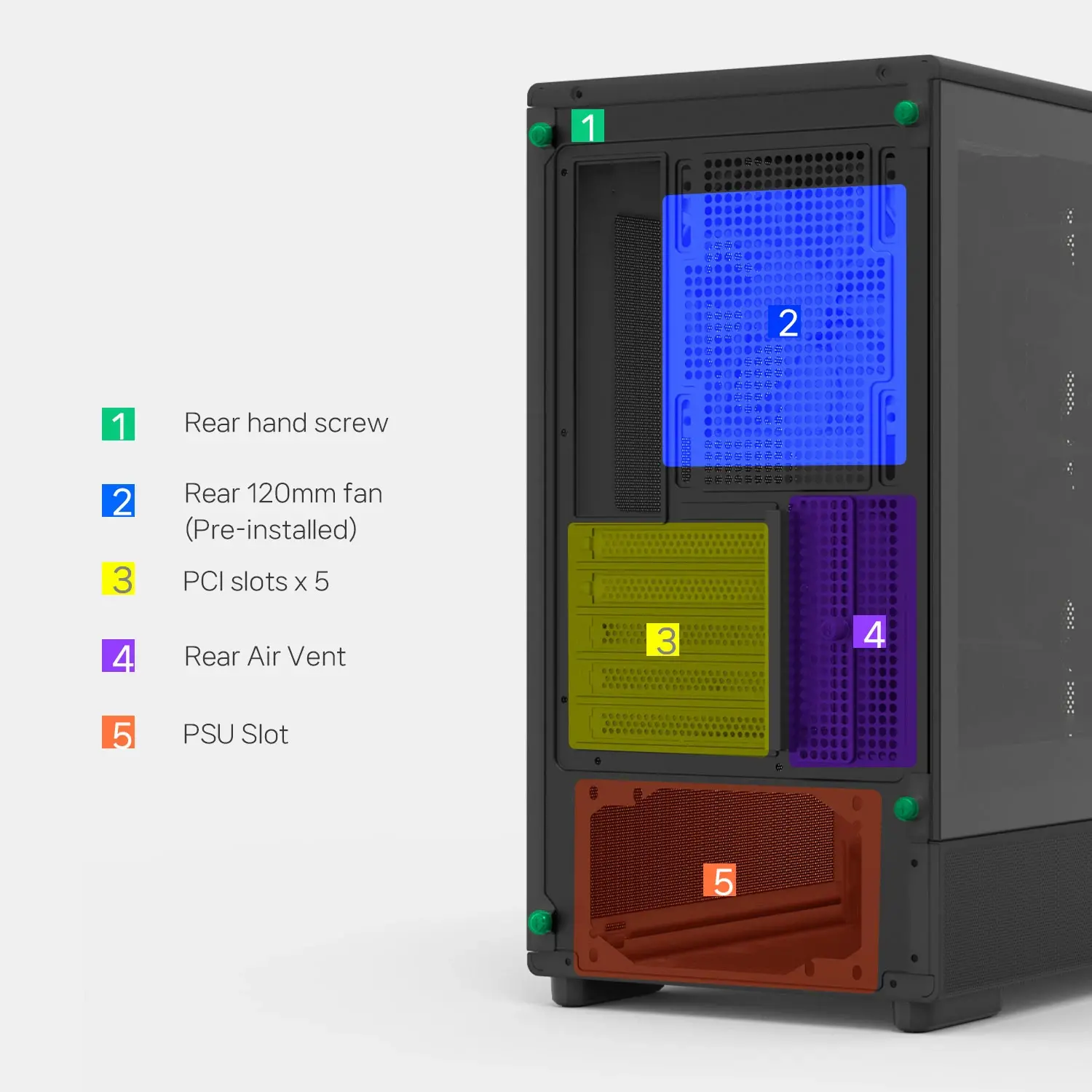 Zalman кутия Case mATX - P10 NAMU BLACK - Wood, USB-C - image 19