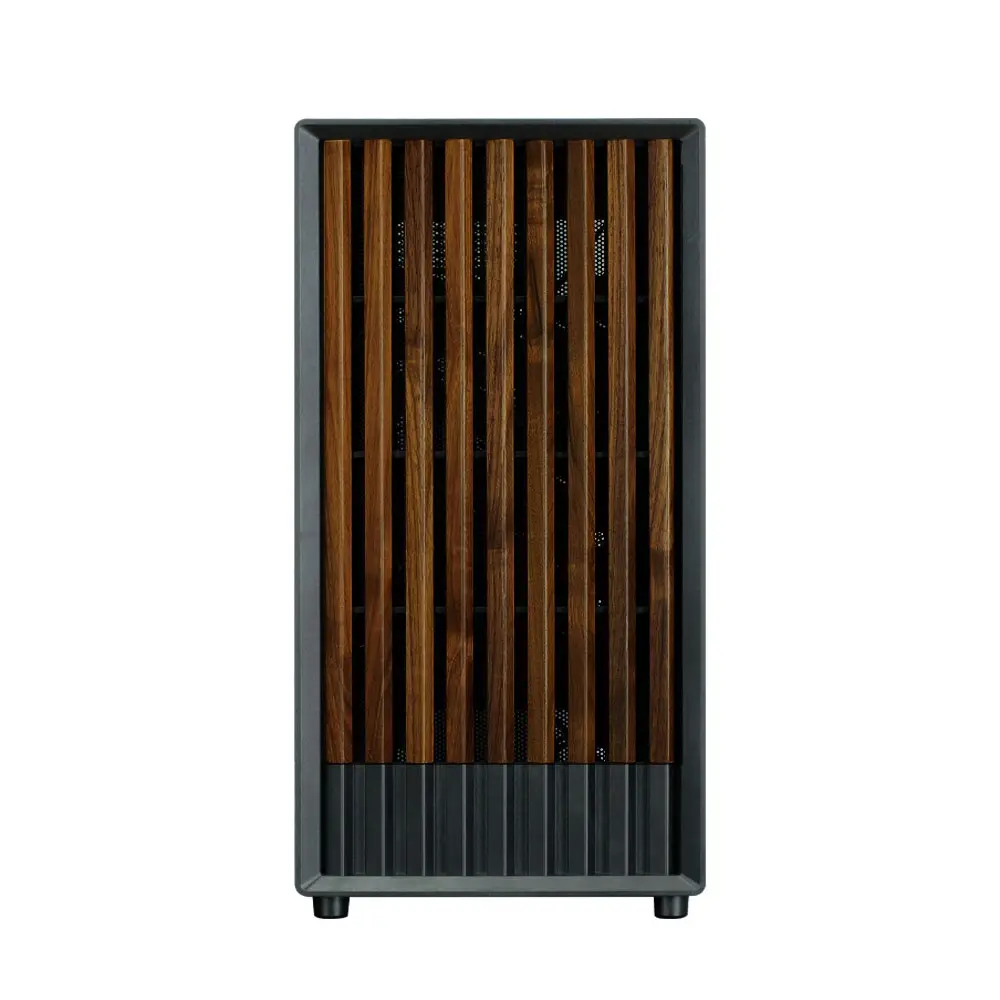 Zalman кутия Case mATX - P10 NAMU BLACK - Wood, USB-C - image 3