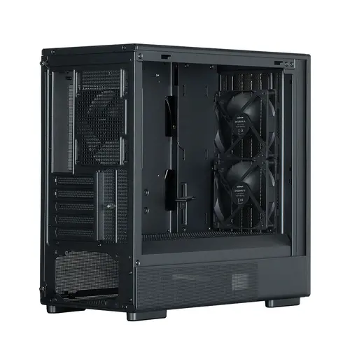 Zalman кутия Case mATX - P10 NAMU BLACK - Wood, USB-C - image 7