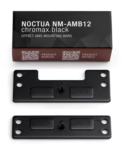 Noctua Mounting KIT - NM-AMB12 chromax.black - AM4/AM5 - image 1