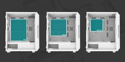 Zalman кутия Case ATX - i3 NEO ARGB White - Mesh, aRGB, Tempered Glass - image 18
