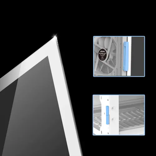Zalman кутия Case ATX - i3 NEO ARGB White - Mesh, aRGB, Tempered Glass - image 21