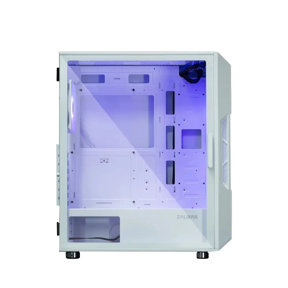 Zalman кутия Case ATX - i3 NEO ARGB White - Mesh, aRGB, Tempered Glass - image 6