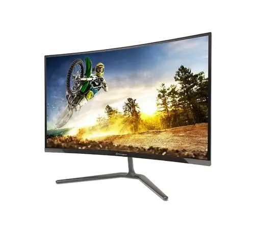 Монитор, Aopen powered by Acer 27HC5RZ1bmiipx, 27" FHD (1920x1080) Curved 1500R, VA, 1ms TVR, ZeroFrame, 280Hz FreeSync, sRGB 99%, 1000:1 ACM, 2xHDMI, 1xDP, Tilt, Vesa, BluelightShield, Speakers 2Wx2,Audio out, Black