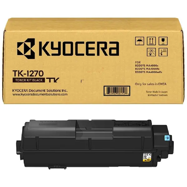 CARTUȘ PENTRU KYOCERA ECOSYS MA4000X/MA4000FX/MA4000WIFX - Negru - TK1270 (TK-1270) - PN 1T0C140NL0