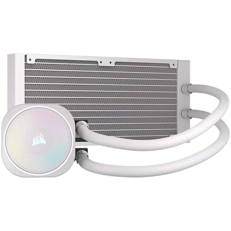 CORSAIR NAUTILUS 240 ARGB White, 240mm Radiator, Liquid CPU Cooler - image 2
