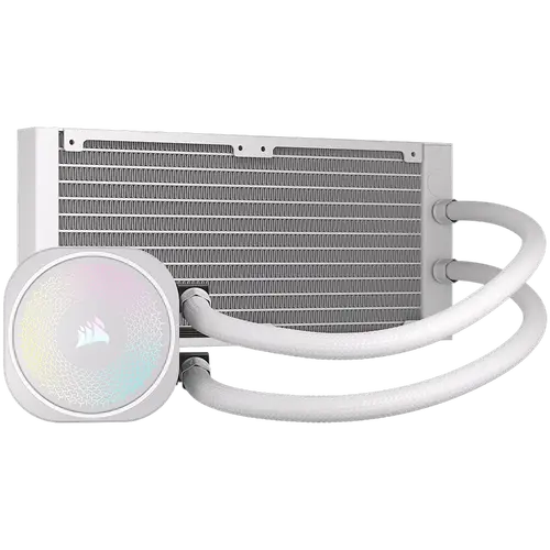 CORSAIR NAUTILUS 240 ARGB White, 240mm Radiator, Liquid CPU Cooler - image 2