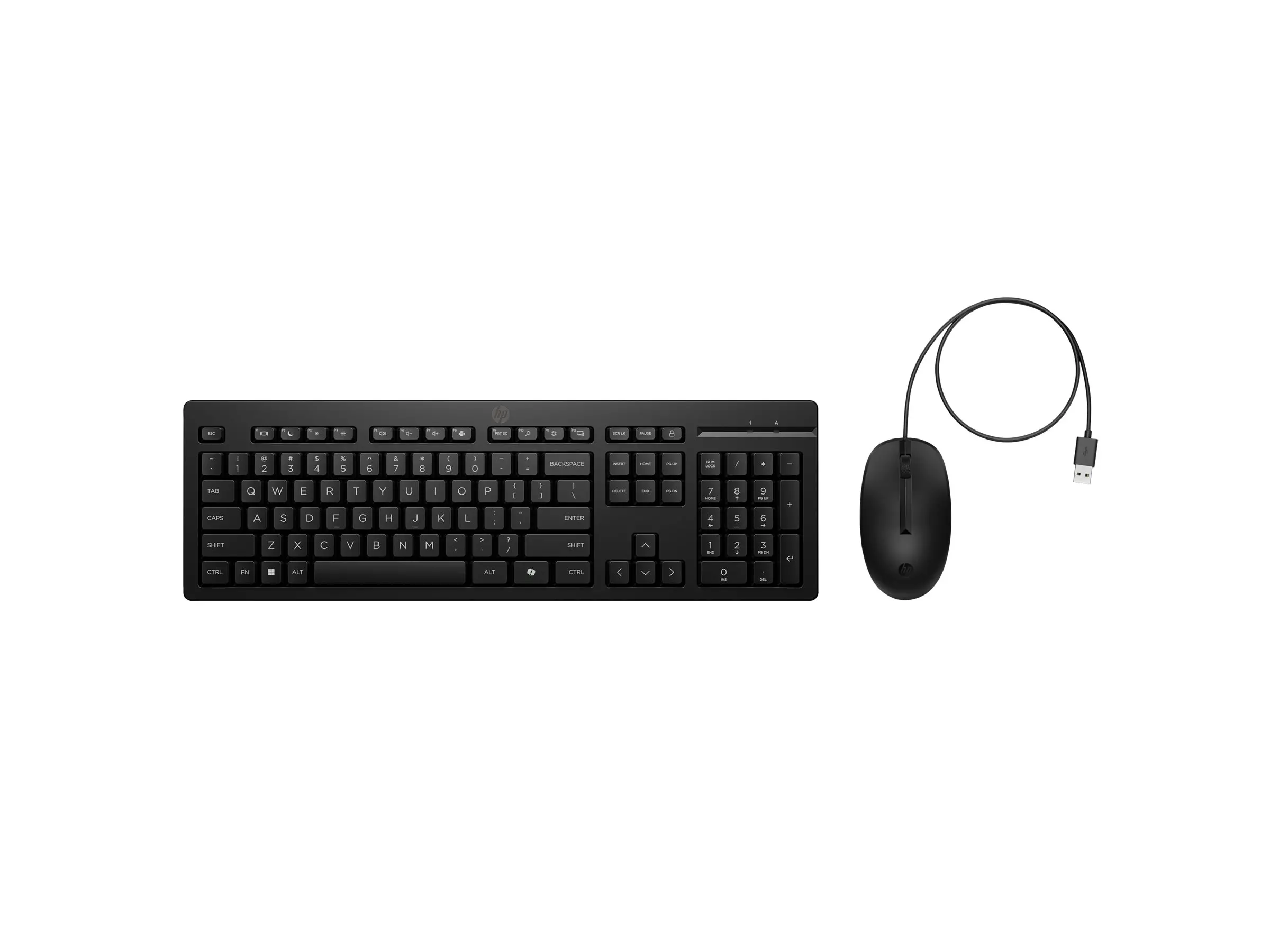 HP 225 Wired Mouse and KB G2 (BG) - image 4