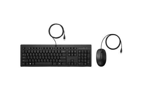 HP 225 Wired Mouse and KB G2 (BG)