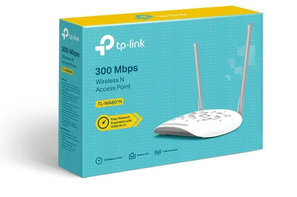 Точка за достъп TP-LINK TL-WA801N,300 Mbps безжична N точка за достъп - image 3