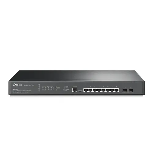 Комутатор TP-Link SG3210XHP-M2, 8-port 2.5Gbit порта + 2 SFP+ слота, L2, PoE+