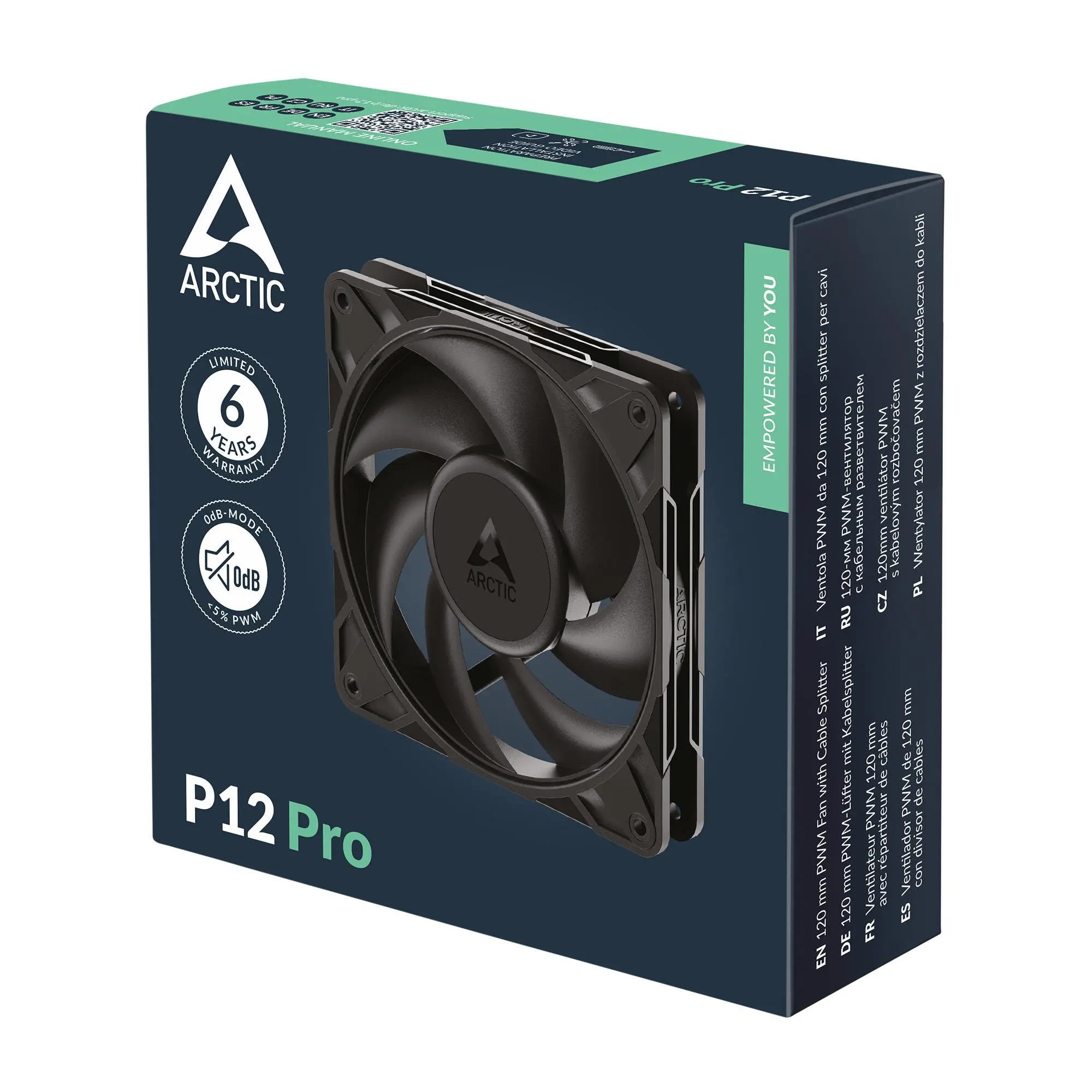 Arctic вентилатор Fan 120mm P12 Pro - 400-3000rpm - image 5