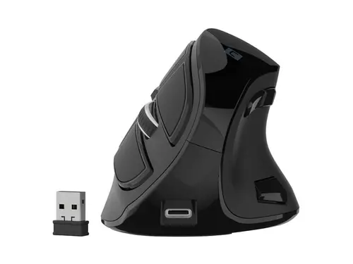 Мишка, Natec Euphonie Pro Wireless Vertical Mouse BT 5.0 4000DPI, Silent, Programmable - image 5