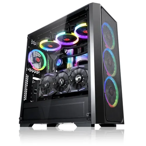 Raijintek кутия Case EATX - PONOS MS4 - 4 x 120mm ARGB Fans, Mesh - image 1