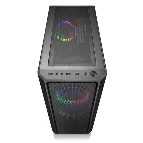Raijintek кутия Case EATX - PONOS MS4 - 4 x 120mm ARGB Fans, Mesh - image 4