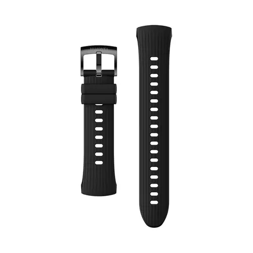 Каишка за часовник, Huawei WATCH 5 Starry Black Fluoroelastomer Strap (Match only WATCH 5 42mm)