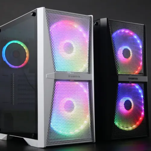 Raijintek кутия Case ATX - SILENOS MS PRO WHITE - 2 x 200 mm ARGB Fans - image 5