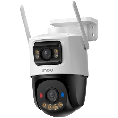 Imou Cruiser Dual 2 Pro 8MP, full color night vision Wi-Fi IP camera 4+4MP, 355Pan&90Tilt, 1/2.9'' CMOS, H.265/H.264, micro SD(512GB), 30fps1620, 3.6mm Fixed lens, night vision up to 30m, 8x Zoom, 1xRJ45, Mic&Speaker