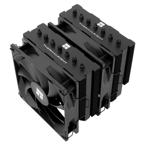 Thermalright охладител CPU Cooler Phantom Spirit 120 SE Black - Dual-Tower - LGA1851/LGA1700/AM5 - image 1