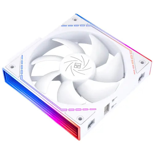 Thermalright Комплект вентилатори Fan Pack 3-in-1 3x120mm - TL-M12QW x 3 - White, Infinity Mirror, Daisy-Chain, A-RGB - image 5