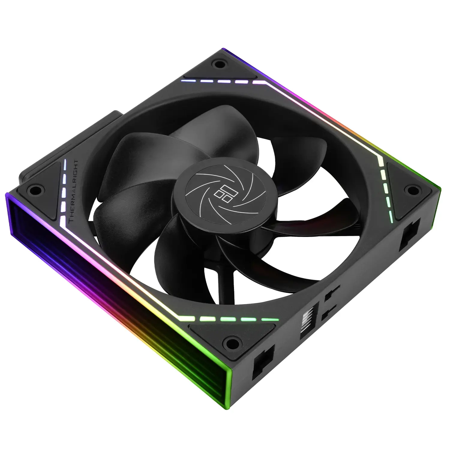 Thermalright Комплект вентилатори Fan Pack 3-in-1 3x120mm - TL-M12QR x 3 - Reverse, Infinity Mirror, Daisy-Chain, A-RGB - image 6