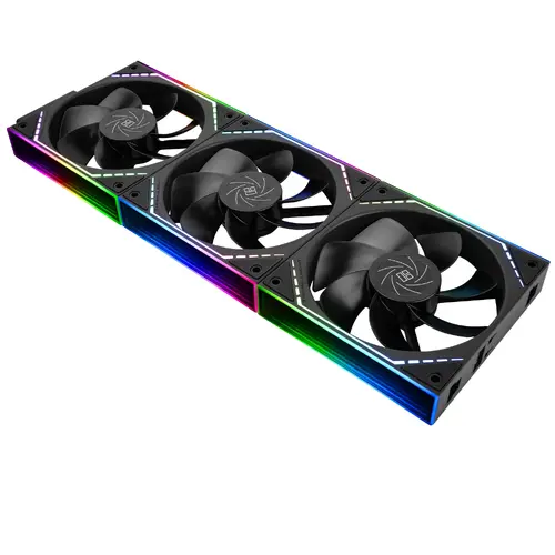 Thermalright Σετ ανεμιστήρων Fan Pack 3-in-1 3x120mm - TL-M12QR x 3 - Reverse, Infinity Mirror, Daisy-Chain, A-RGB - 1