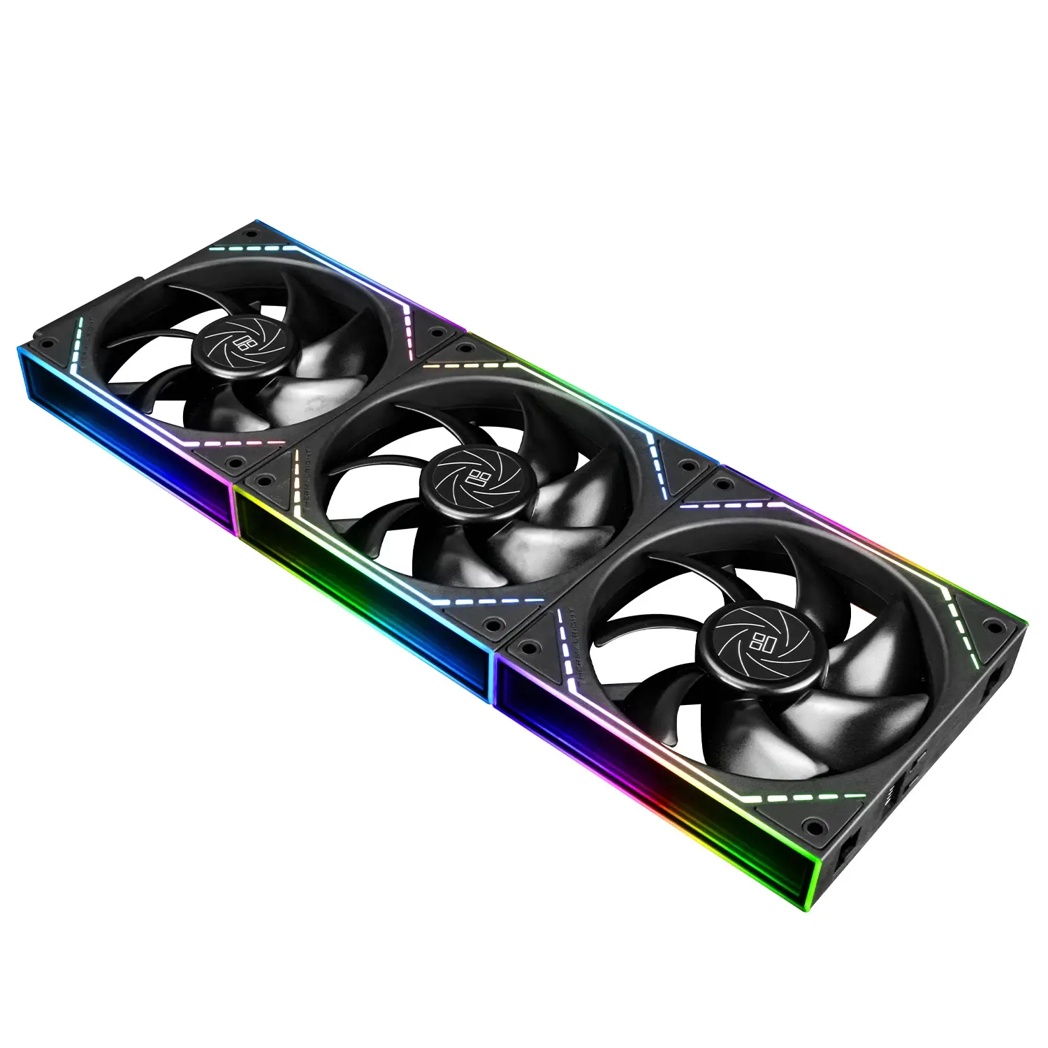 Thermalright Set ventilatoare Fan Pack 3-in-1 3x120mm - TL-M12Q x 3 - Infinity Mirror, Daisy-Chain, A-RGB