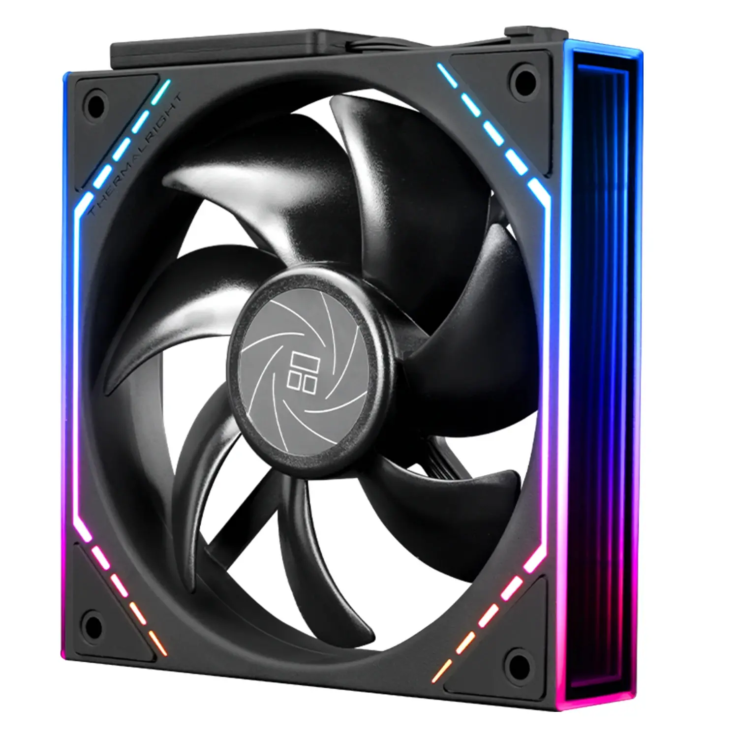Thermalright Set ventilatoare Fan Pack 3-in-1 3x120mm - TL-M12Q x 3 - Infinity Mirror, Daisy-Chain, A-RGB - image 5